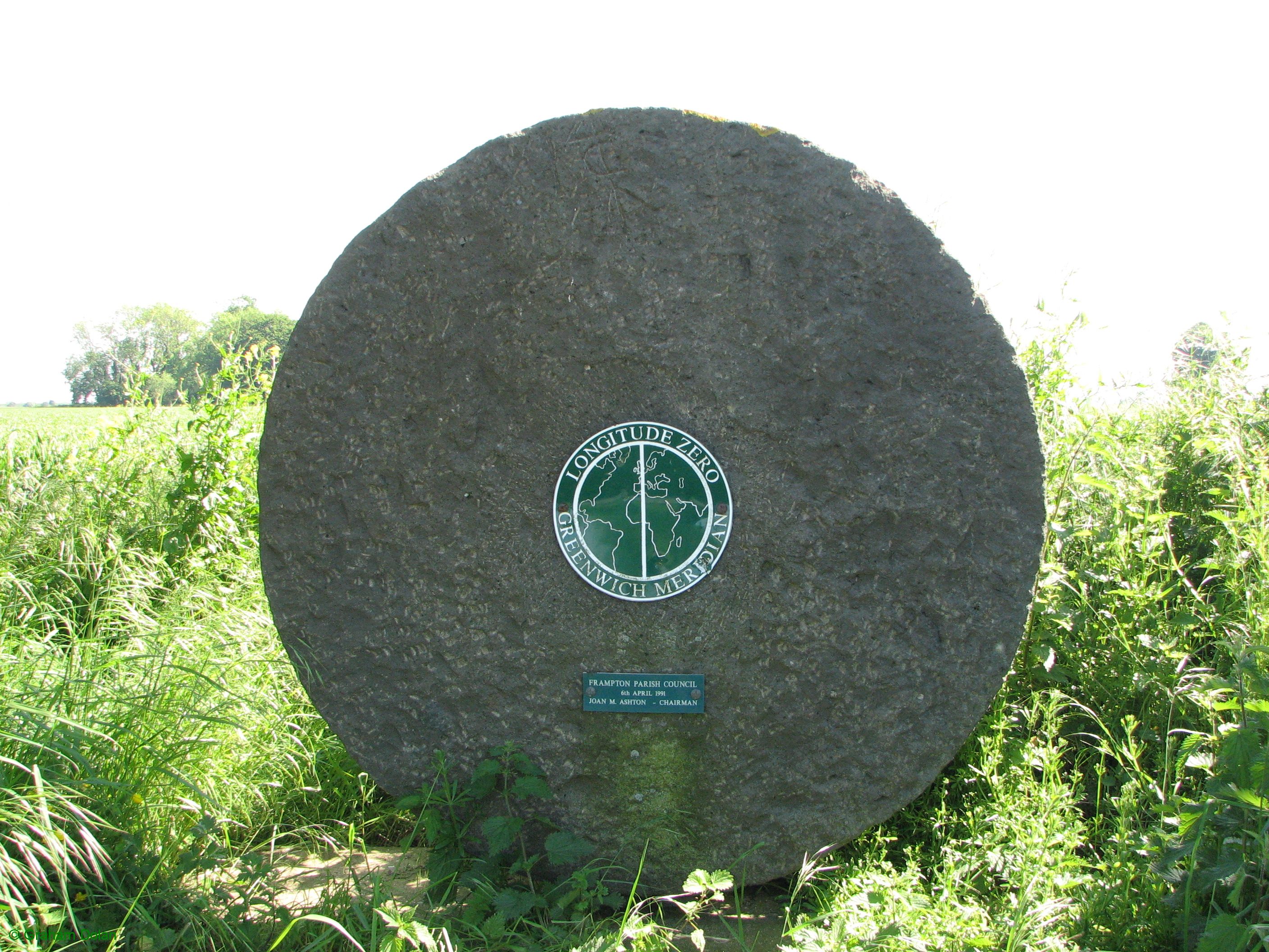 Greenwich Meridian Marker; England; Lincolnshire; Frampton Marsh